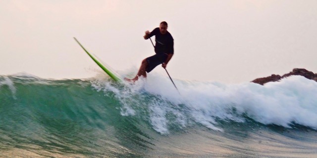 John Bosch Atkins surfing